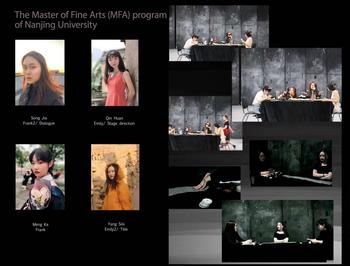 Photo of Students from Nanjing University’s Master of Fine Arts 